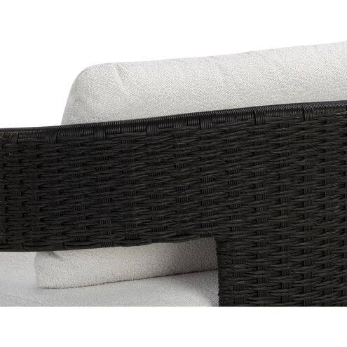 Pylos Black / Louis Cream Outdoor Dining Armchair